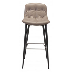 Tangiers Bar Chair Taupe (Set of 2) - Taupe
