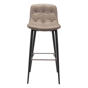 Tangiers Bar Chair Taupe (Set of 2) - Taupe
