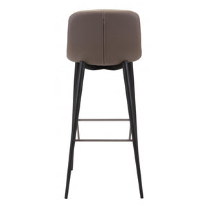 Tangiers Bar Chair Taupe (Set of 2) - Taupe