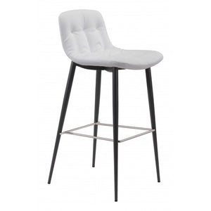 Tangiers Bar Chair White (Set of 2) - White