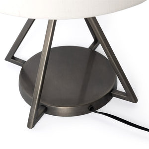 Walden Table Lamp-Dark Pewter Ss