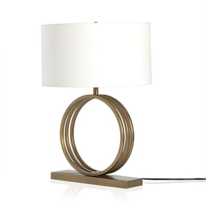 Laura Table Lamp-Antique Brass