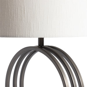 Laura Table Lamp-Dark Pewter Ss