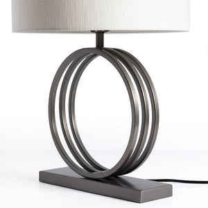 Laura Table Lamp-Dark Pewter Ss