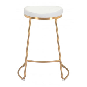 Bree Counter Stool White (Set of 2) - White