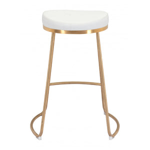 Bree Counter Stool White (Set of 2) - White