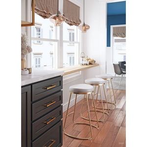 Bree Counter Stool White (Set of 2) - White