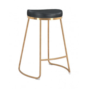Bree Counter Stool Black (Set of 2) - Black