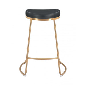 Bree Counter Stool Black (Set of 2) - Black