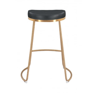 Bree Counter Stool Black (Set of 2) - Black