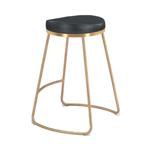 Bree Counter Stool Black (Set of 2) - Black