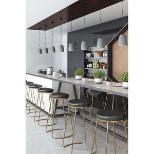 Bree Barstool Black (Set of 2) - Black