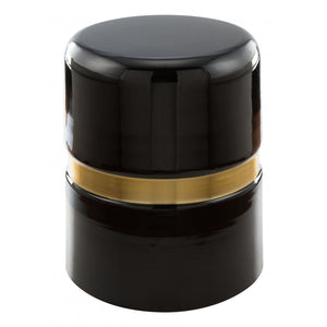 Density Side Table - Black & Gold