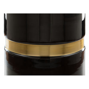 Density Side Table - Black & Gold