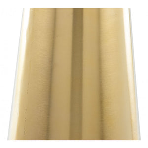 Nova Side Table  - White & Gold