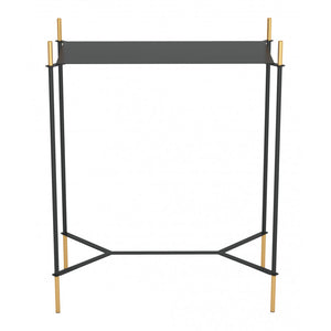Austin Side Table - Gold & Black