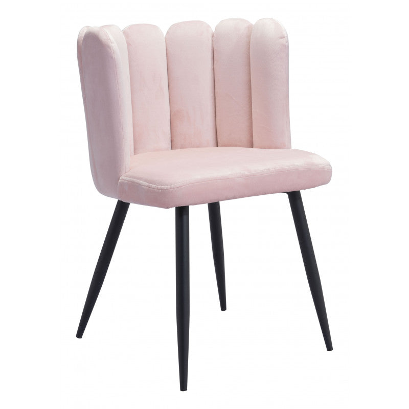 Adele Chair Pink  (Set of 2) - Pink