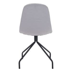 Slope Chair Gray  (Set of 2) - Light Gray