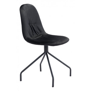 Slope Chair Black  (Set of 2) - Black