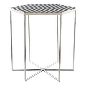 Forma Side Table  - Black & White