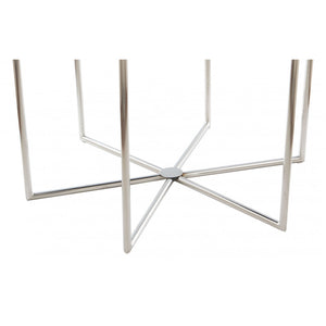 Forma Side Table  - Black & White