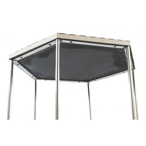Forma Side Table  - Black & White