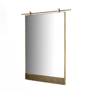 Chico Mirror - Antiqued Brass