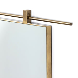 Chico Mirror - Antiqued Brass