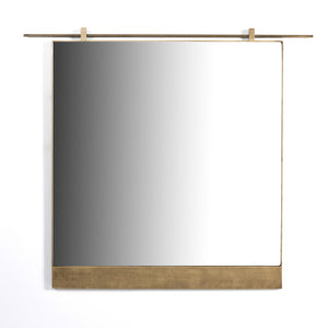 Chico Mirror - Antiqued Brass