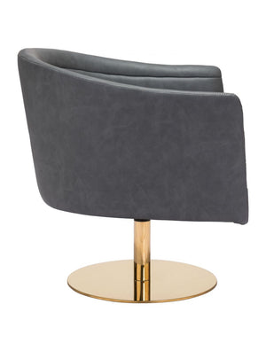 Justin Accent Chair Gray