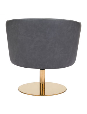 Justin Accent Chair Gray