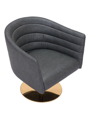 Justin Accent Chair Gray