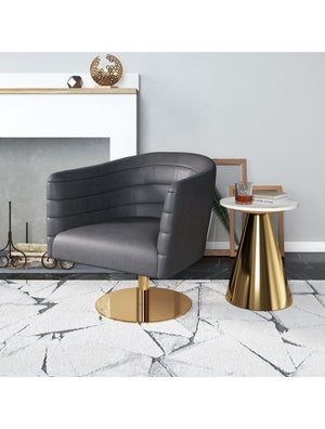 Justin Accent Chair Gray