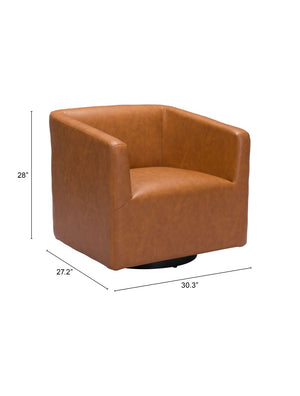 Brooks Accent Chair Brown