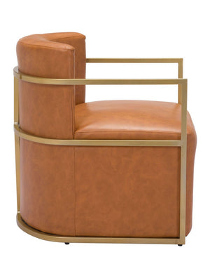 Xander Accent Chair Brown