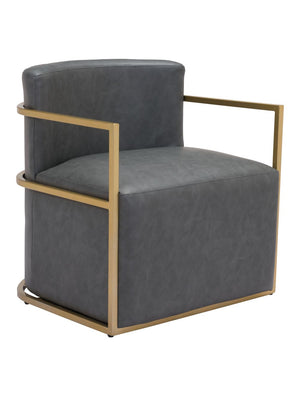 Xander Accent Chair Gray
