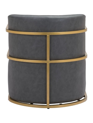 Xander Accent Chair Gray