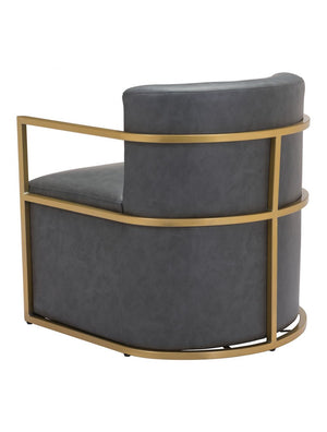 Xander Accent Chair Gray