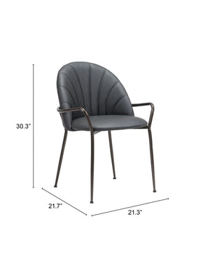 Kurt Dining Chair Gray - Set of Two