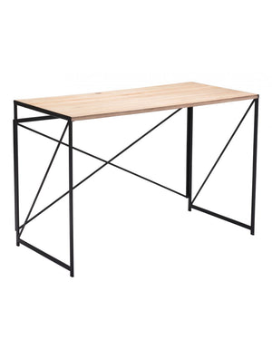 Yazmine Desk Natural & Black