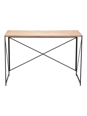 Yazmine Desk Natural & Black