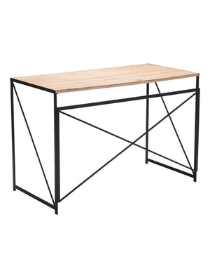 Yazmine Desk Natural & Black