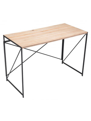 Yazmine Desk Natural & Black