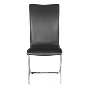Delfin Dining Chair Black (Set of 2) - Black