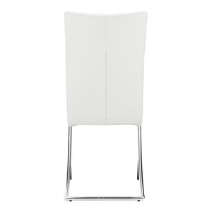 Delfin Dining Chair White (Set of 2) - White