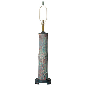 Tall Tre Bamboo Ceramic Table Lamp – Reef Glaze