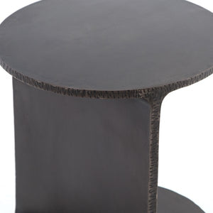Griffon Side Table-Rustic Fossil