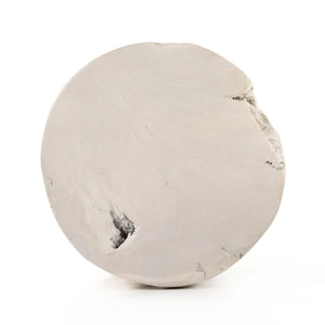 Teak Stool - Ivory Teak