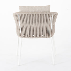 Porto Outdoor Dining Chair - White