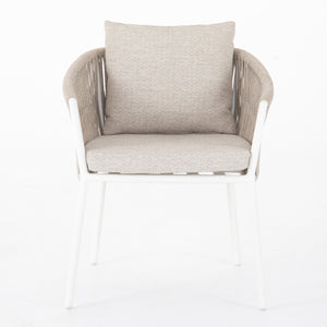 Porto Outdoor Dining Chair - White